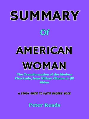 cover image of SUMMARY   of  AMERICAN WOMAN